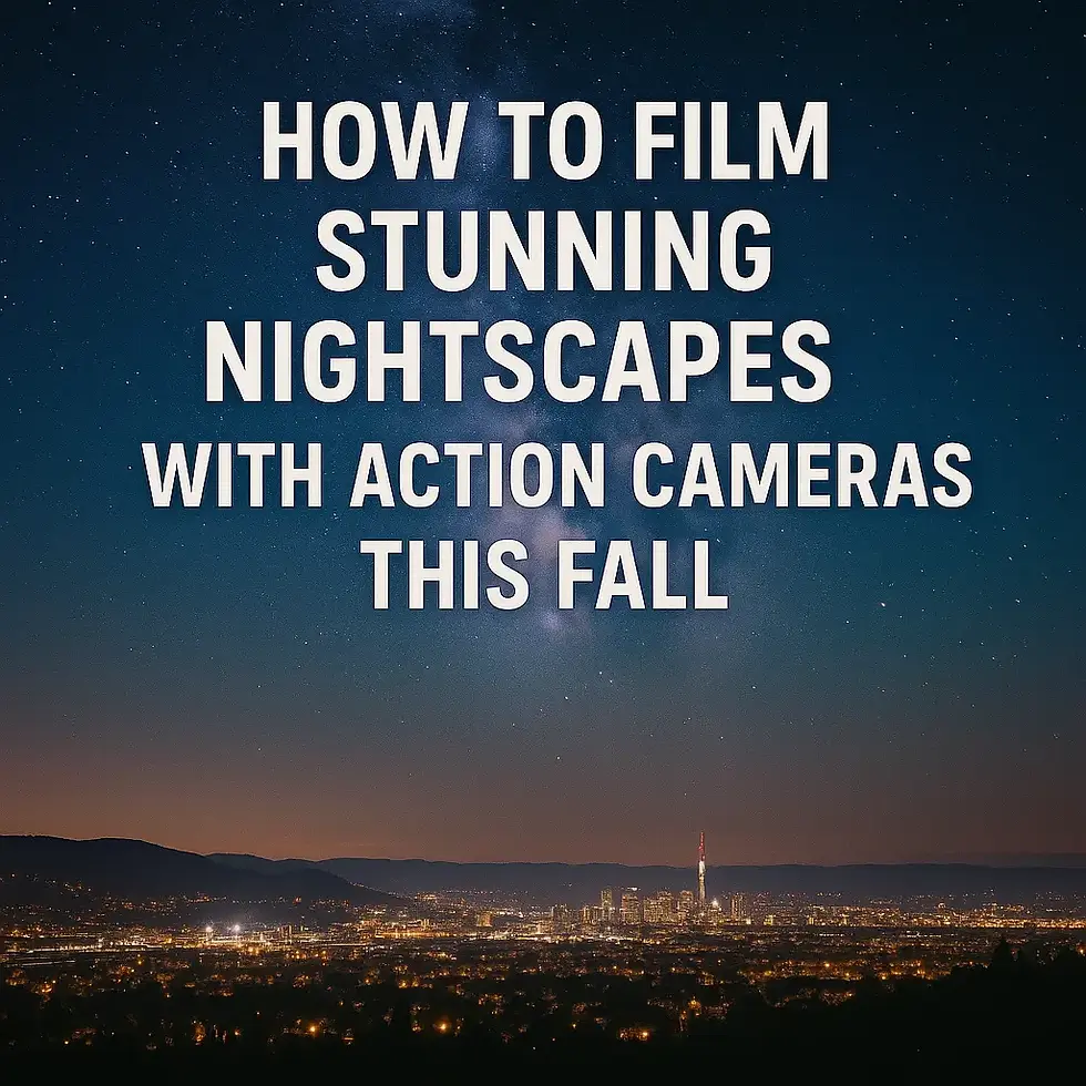 🌌 How to Film Stunning Nightscapes with Action Cameras This Fall
