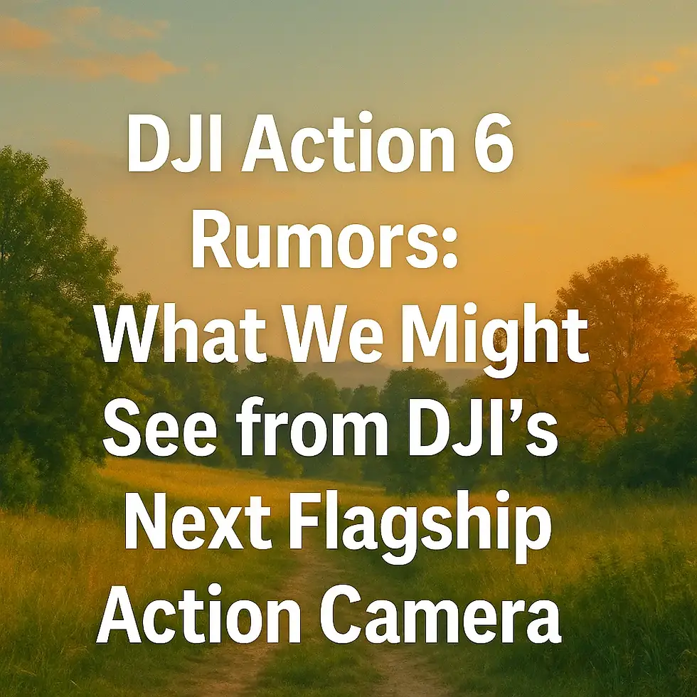 DJI Action 6 Rumors: What We Might See from DJI’s Next Flagship Action Camera
