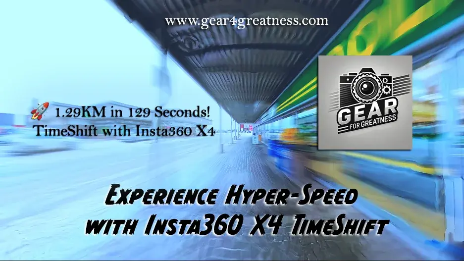 Experience Hyper-Speed with Insta360 X4 TimeShift