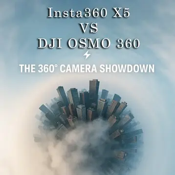 DJI Osmo 360 vs Insta360 X5 ⚡ The 360° Camera Showdown
