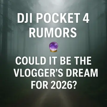 DJI Pocket 4 Rumors 🔮 Could It Be the Vlogger’s Dream for 2026?