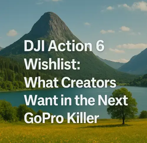 DJI Action 6 Wishlist: What Creators Want in the Next GoPro Killer