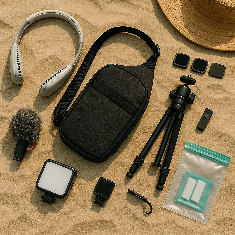 Must-Have Summer Accessories for Creators in 2025: Stay Cool, Shoot Better