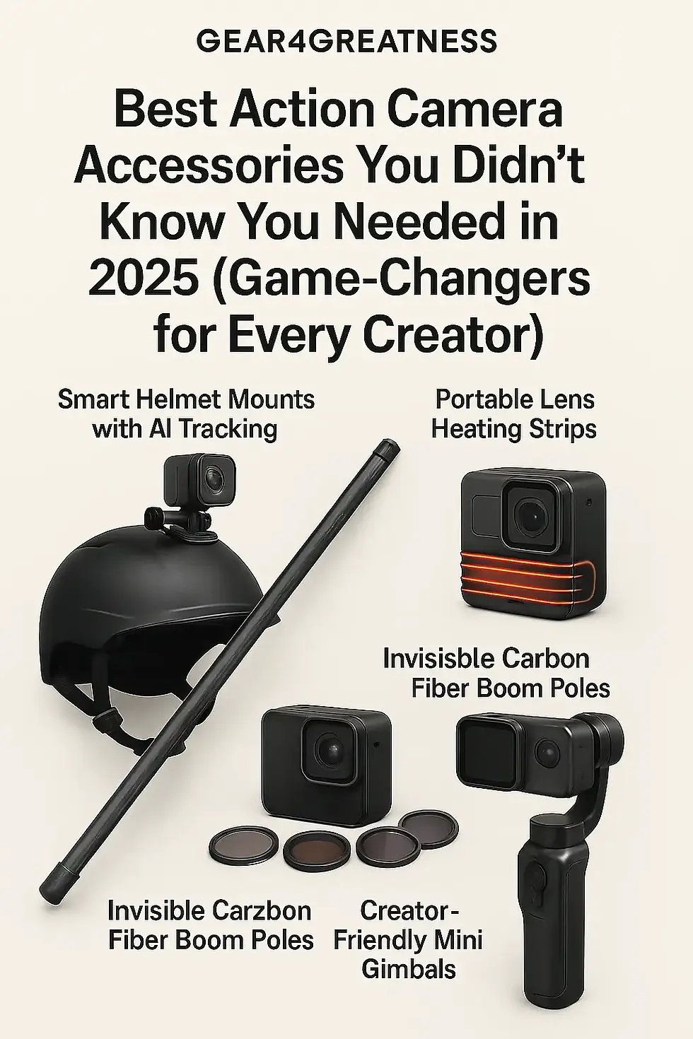 Best Action Camera Accessories You Didn’t Know You Needed in 2025 (Game-Changers for Every Creator)