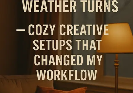 Shooting at Home When the Weather Turns: Cozy Creative Setups That Changed My Workflow