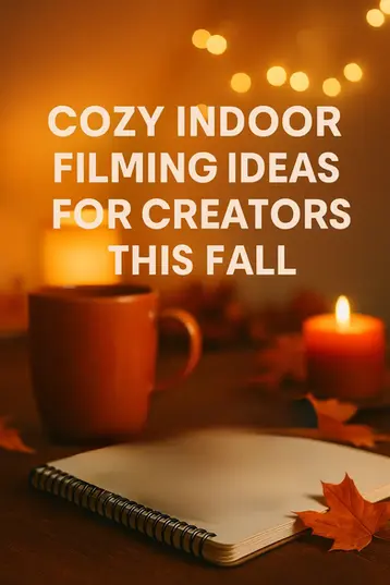 Cozy Indoor Filming Ideas for Creators This Fall (2025 Edition)