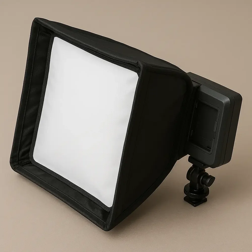 Collapsible Softbox for Portable LED Panels