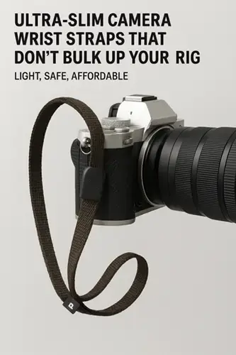 Ultra-Slim Camera Wrist Straps That Don’t Bulk Up Your Rig (Light, Safe, Affordable