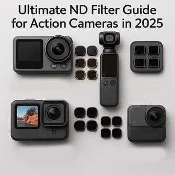 🎯 Ultimate ND Filter Guide for Action Cameras in 2025 (Best Picks & How to Use Them)