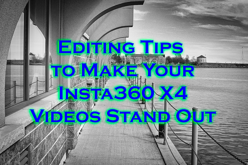 Editing Tips to Make Your Insta360 X4 Videos Stand Out