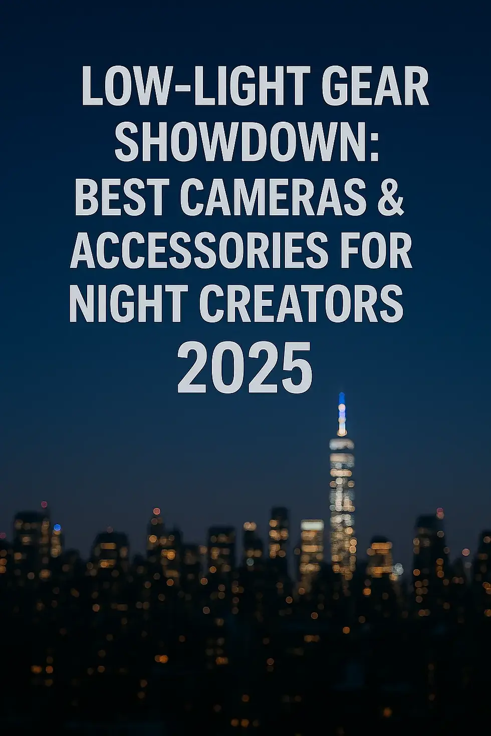 🌌 Low-Light Gear Showdown: Best Cameras & Accessories for Night Creators (2025)