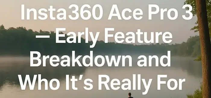 Insta360 Ace Pro 3 — Early Feature Breakdown and Who It’s Really For