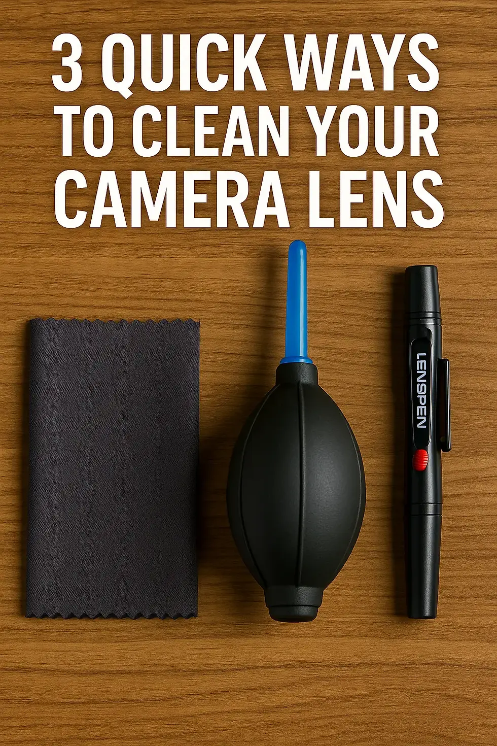 3 Quick Ways to Clean Your Camera Lens