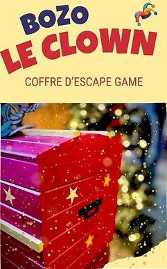 escape game pour les touts petits Bozo le clown