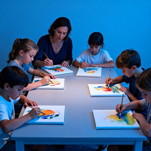 Games 42 fluor Room 1 adulte et 5 enfants anniversaire