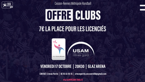 Offre club : Cesson-Nîmes
