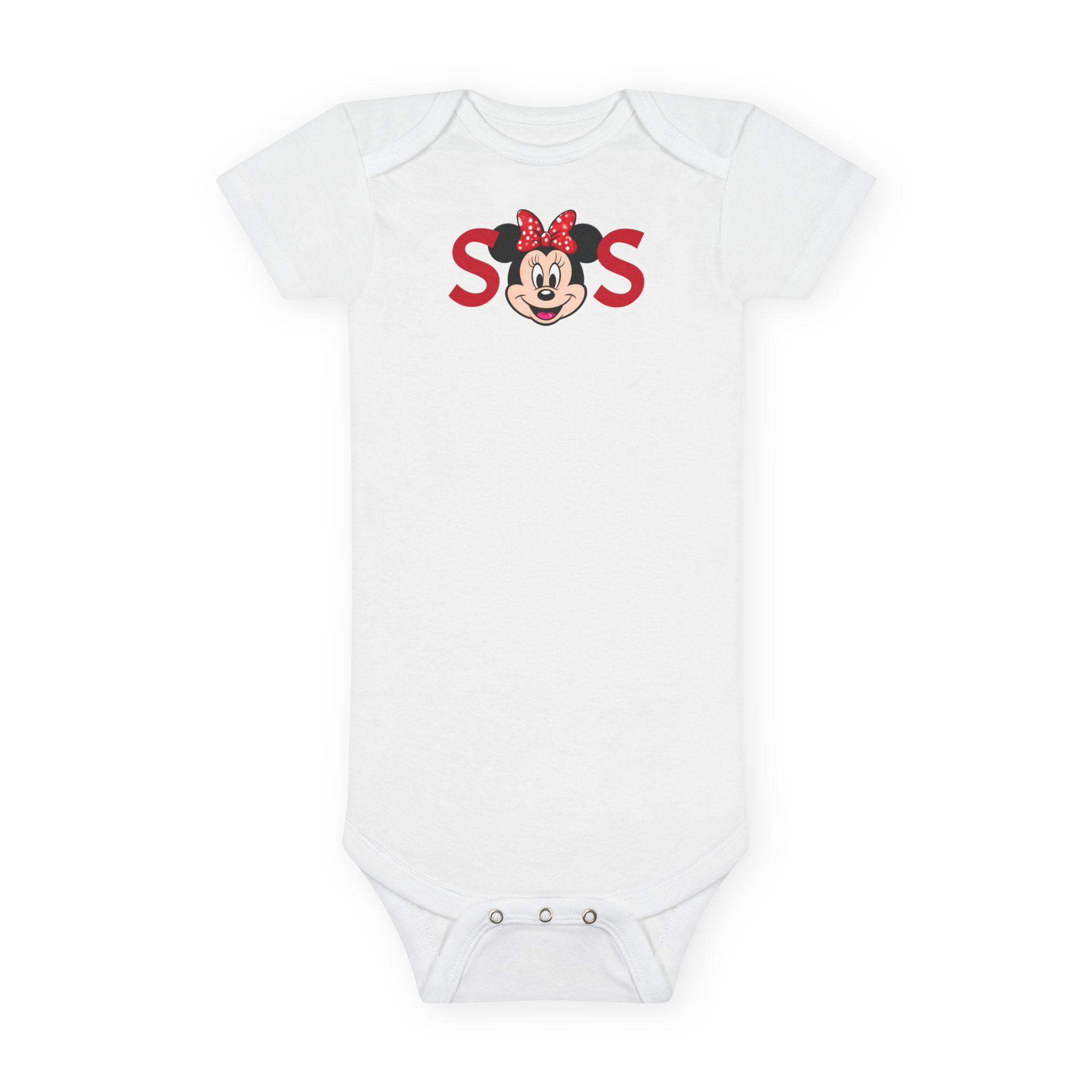 Disney Mickey Mouse Sis Infant Bodysuit