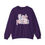 Thumbnail: Purple think positive sweatshirt