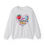 Thumbnail: White teacher Heart collage sweatshirt 