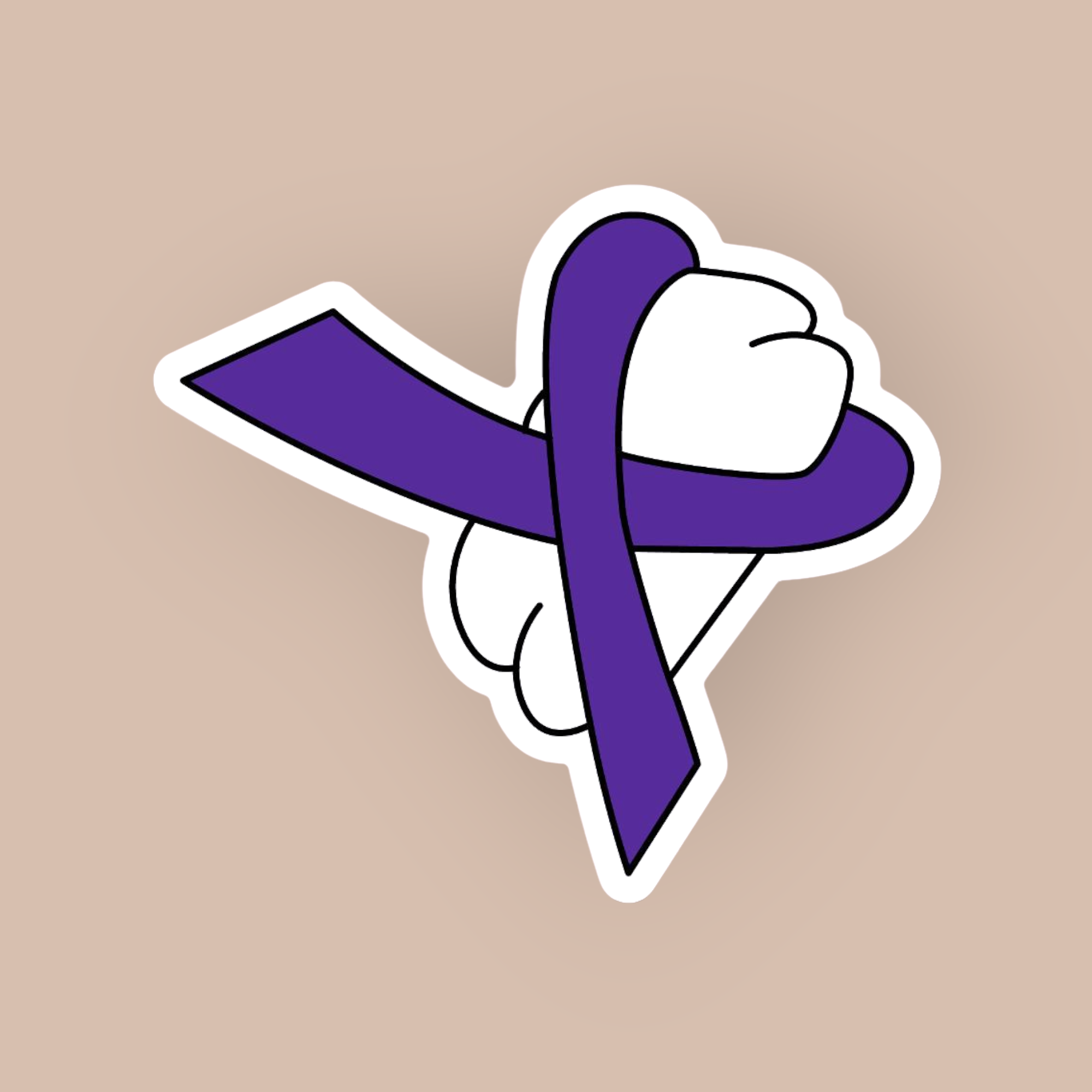 Alzheimer's Ribbon Bean