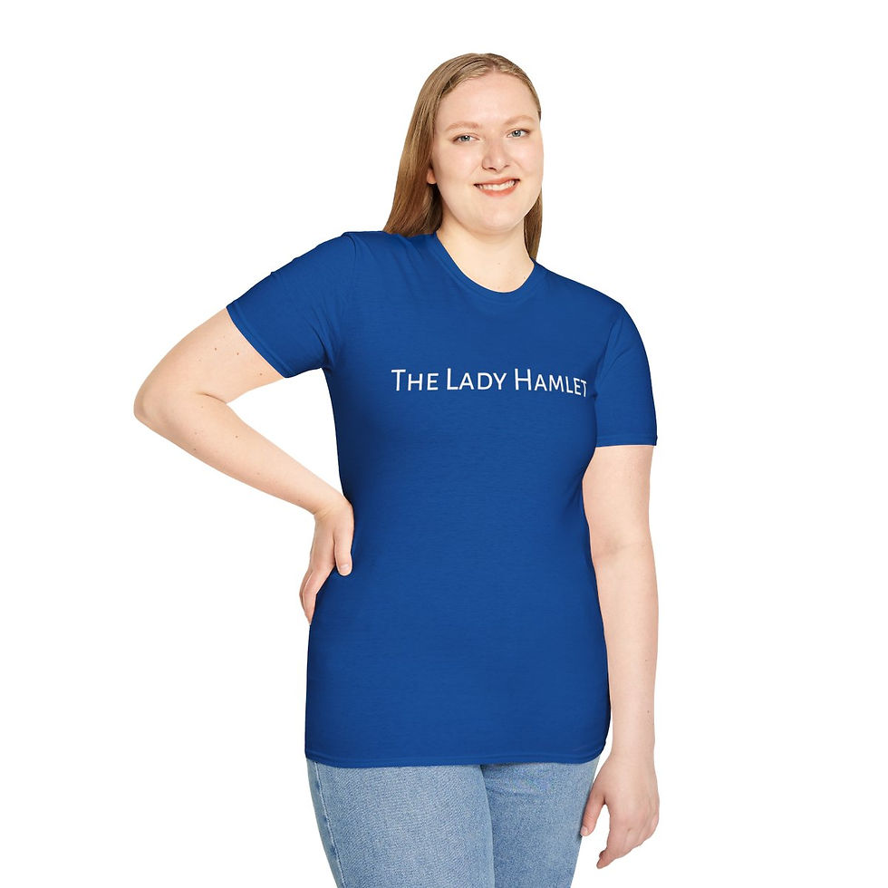 Thumbnail: "The Lady Hamlet" Unisex Softstyle T-Shirt