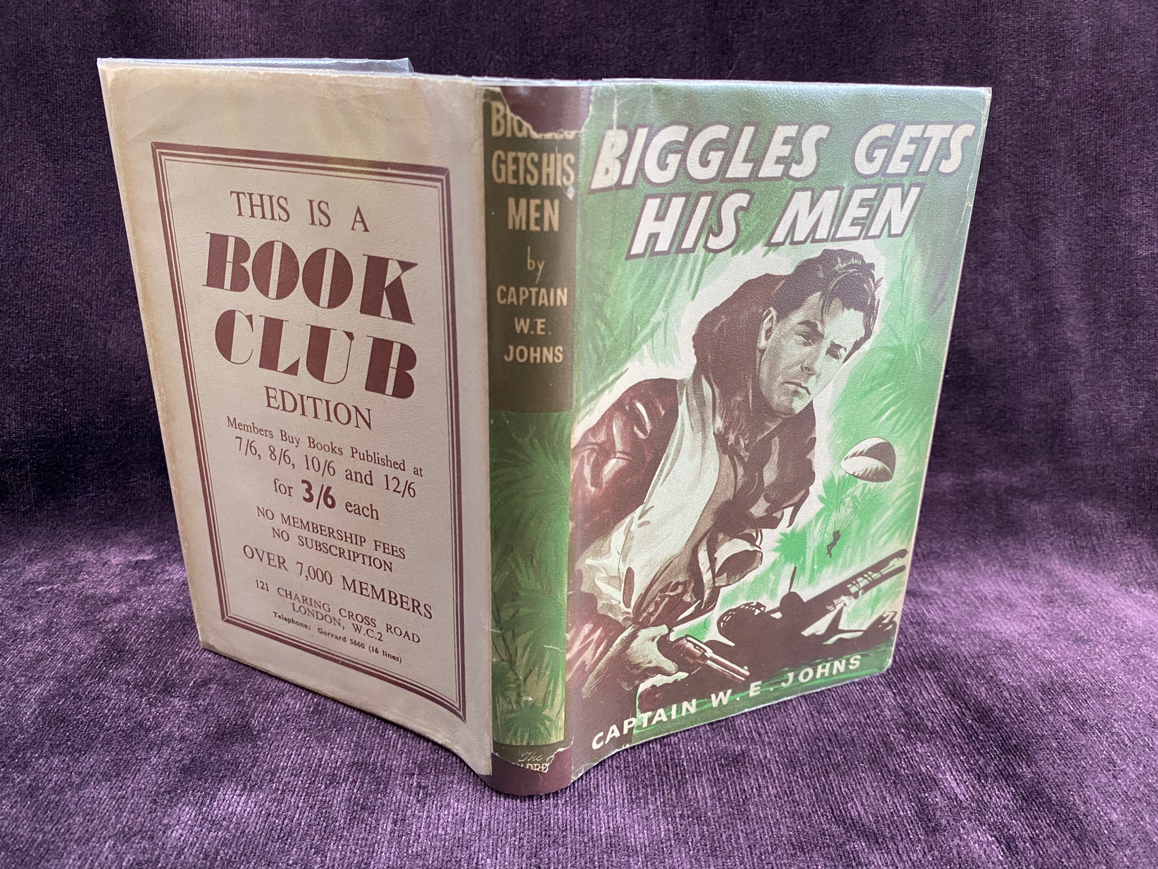 Biggles Gets His Men W E Johns SOLD