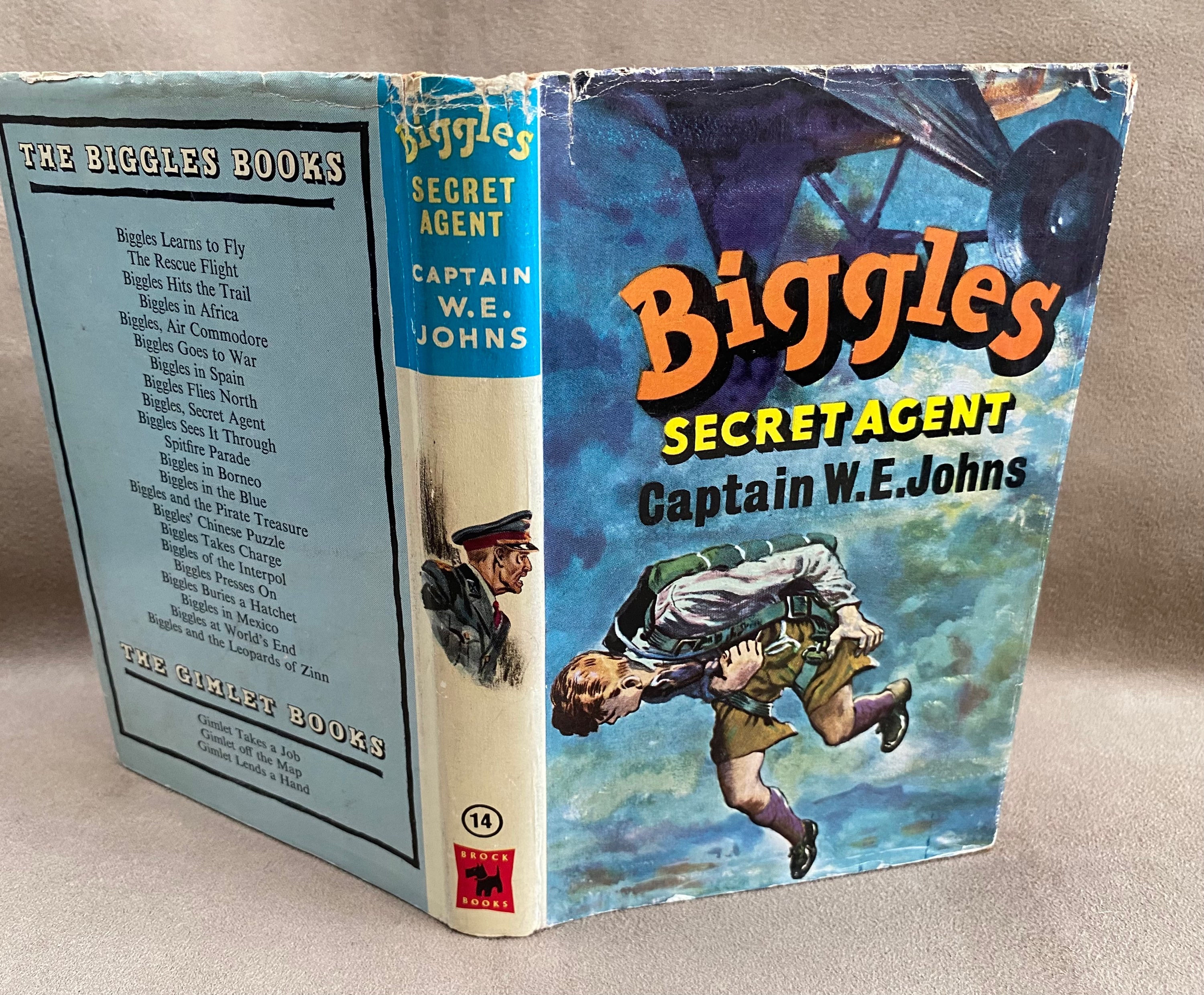 Biggles Secret Agent W E Johns SOLD