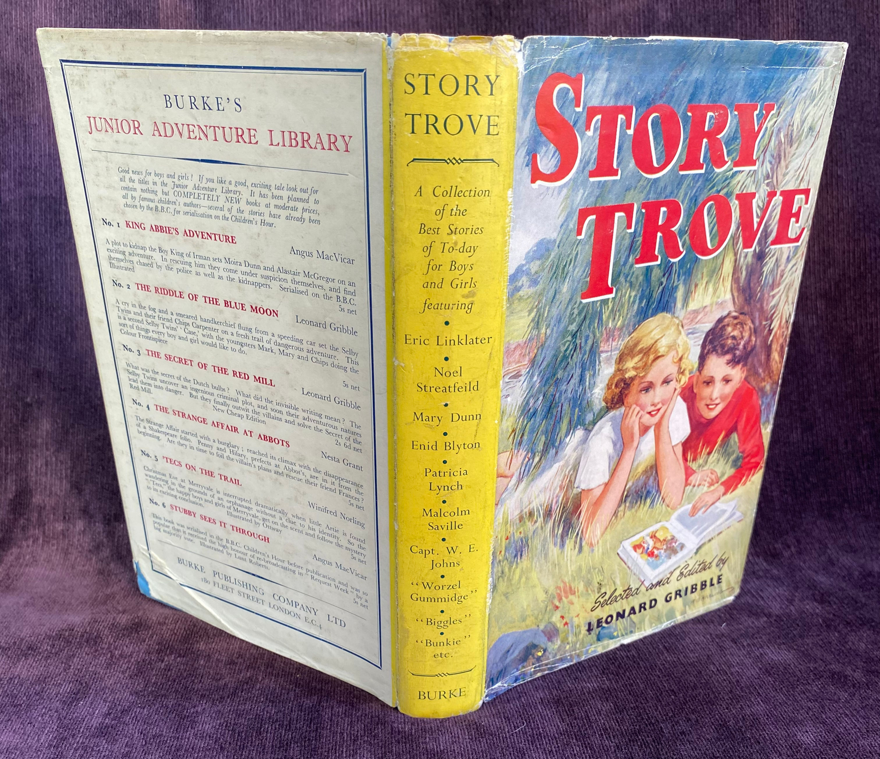 Story Trove inc W.E.Johns /Blyton/Saville SOLD