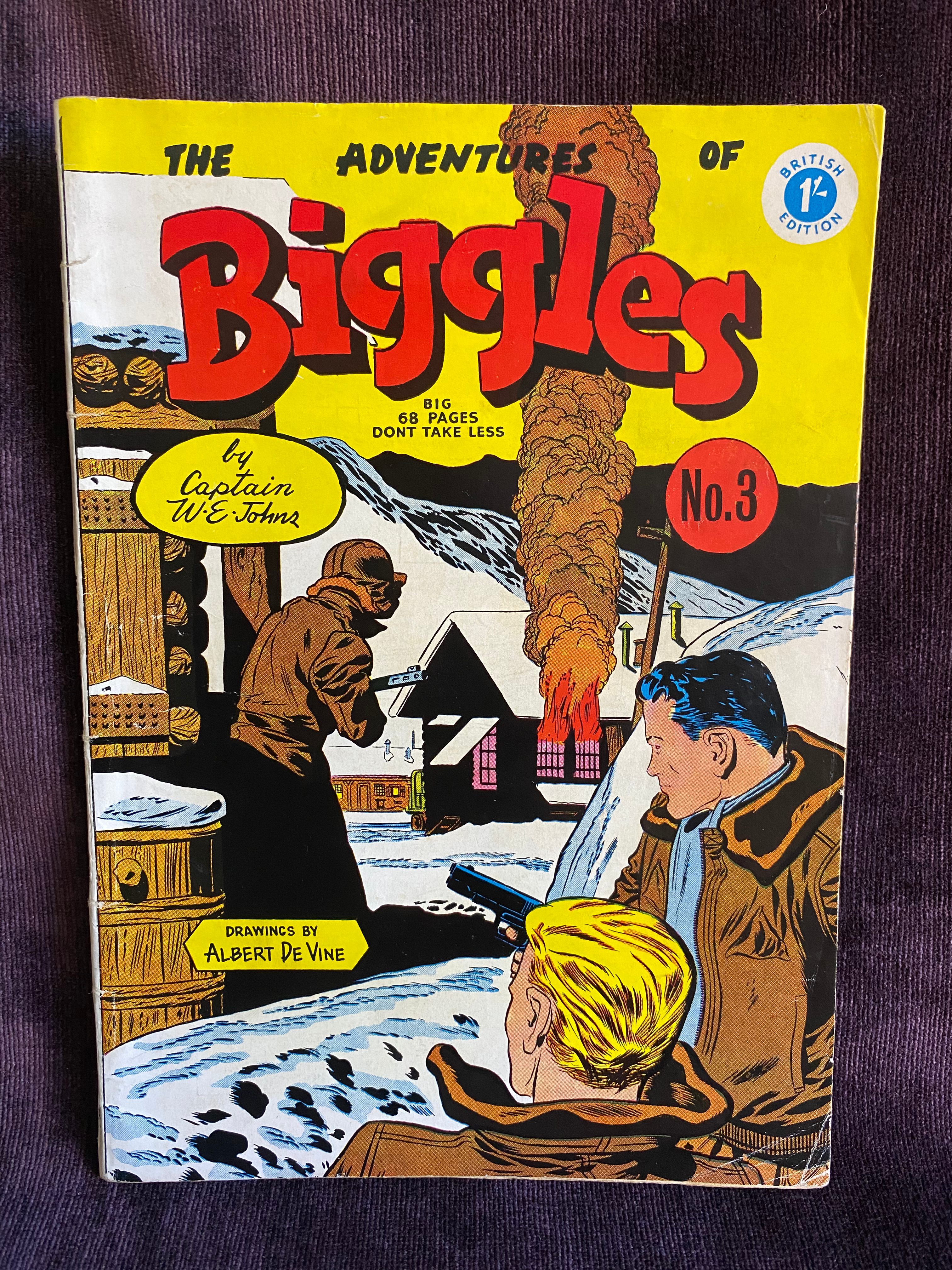 The Adventures of Biggles No 3 