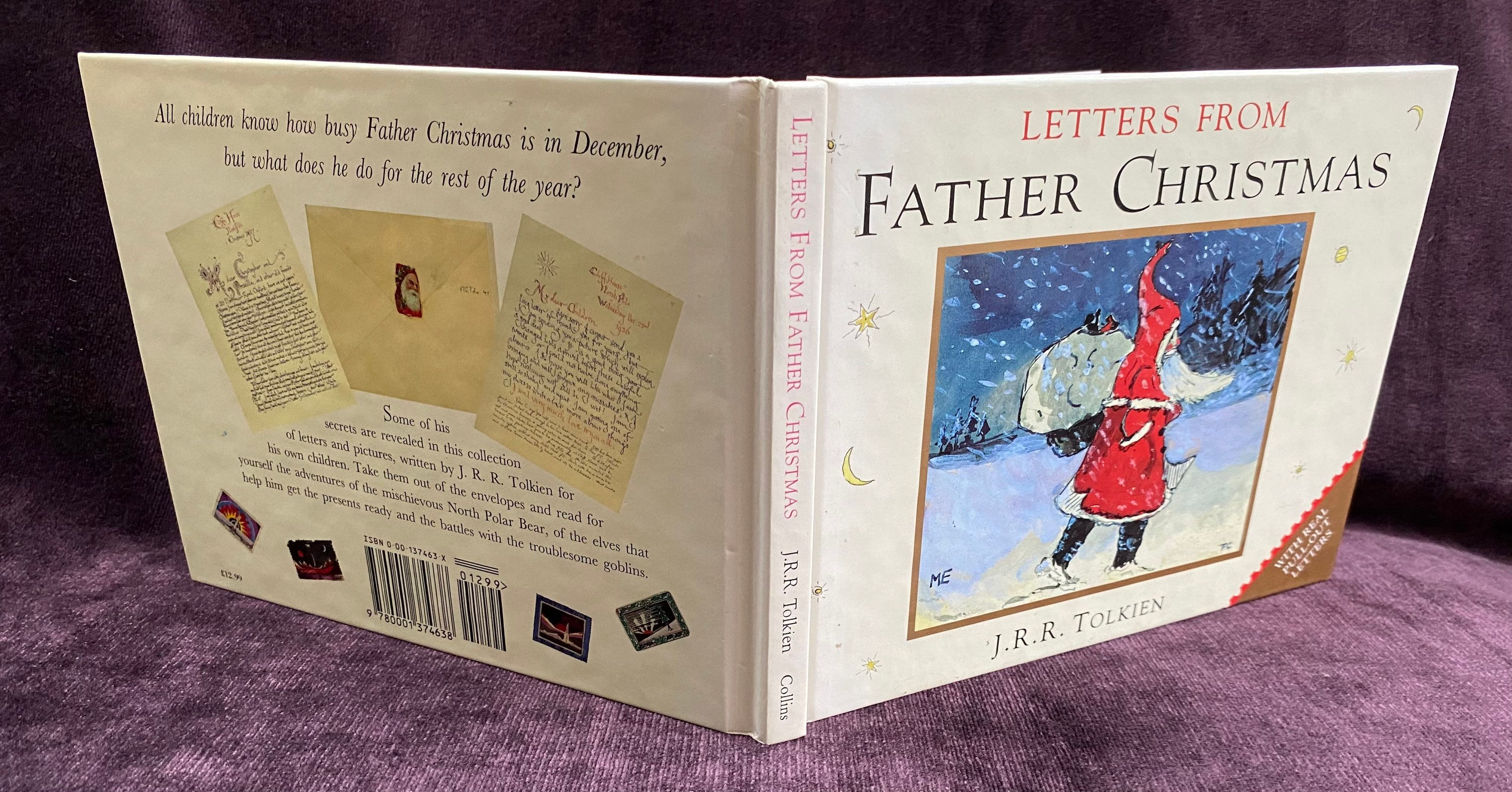 Letters from Father Christmas J R R Tolkien SOLD