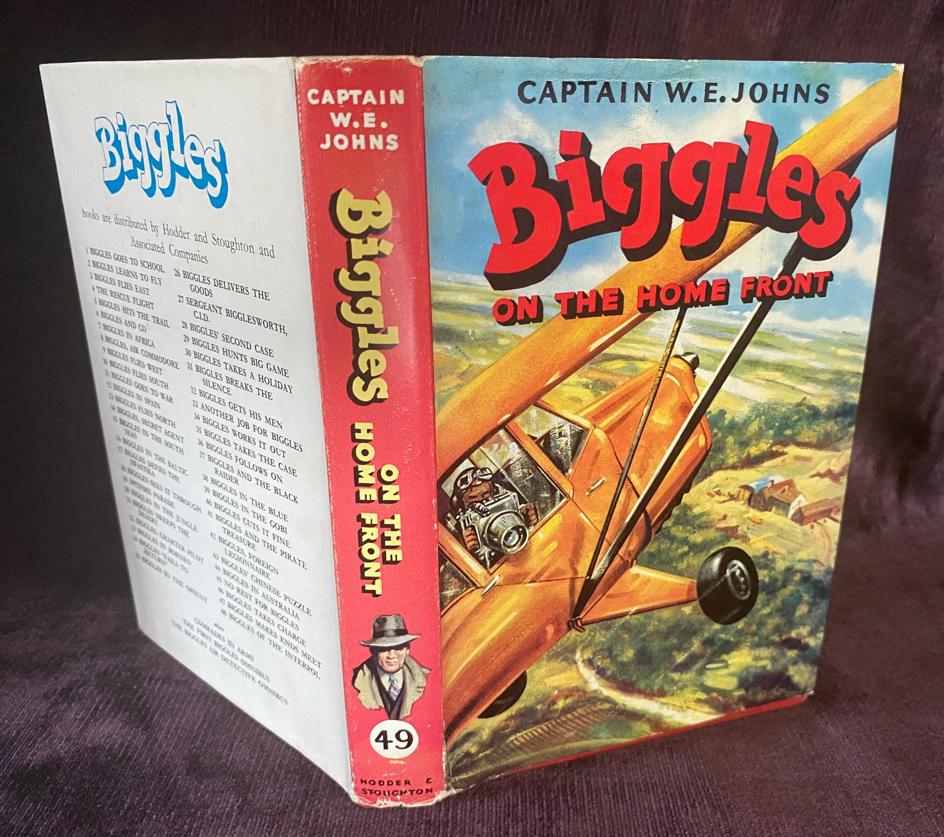 Biggles on the Home Front WE Johns SOLD