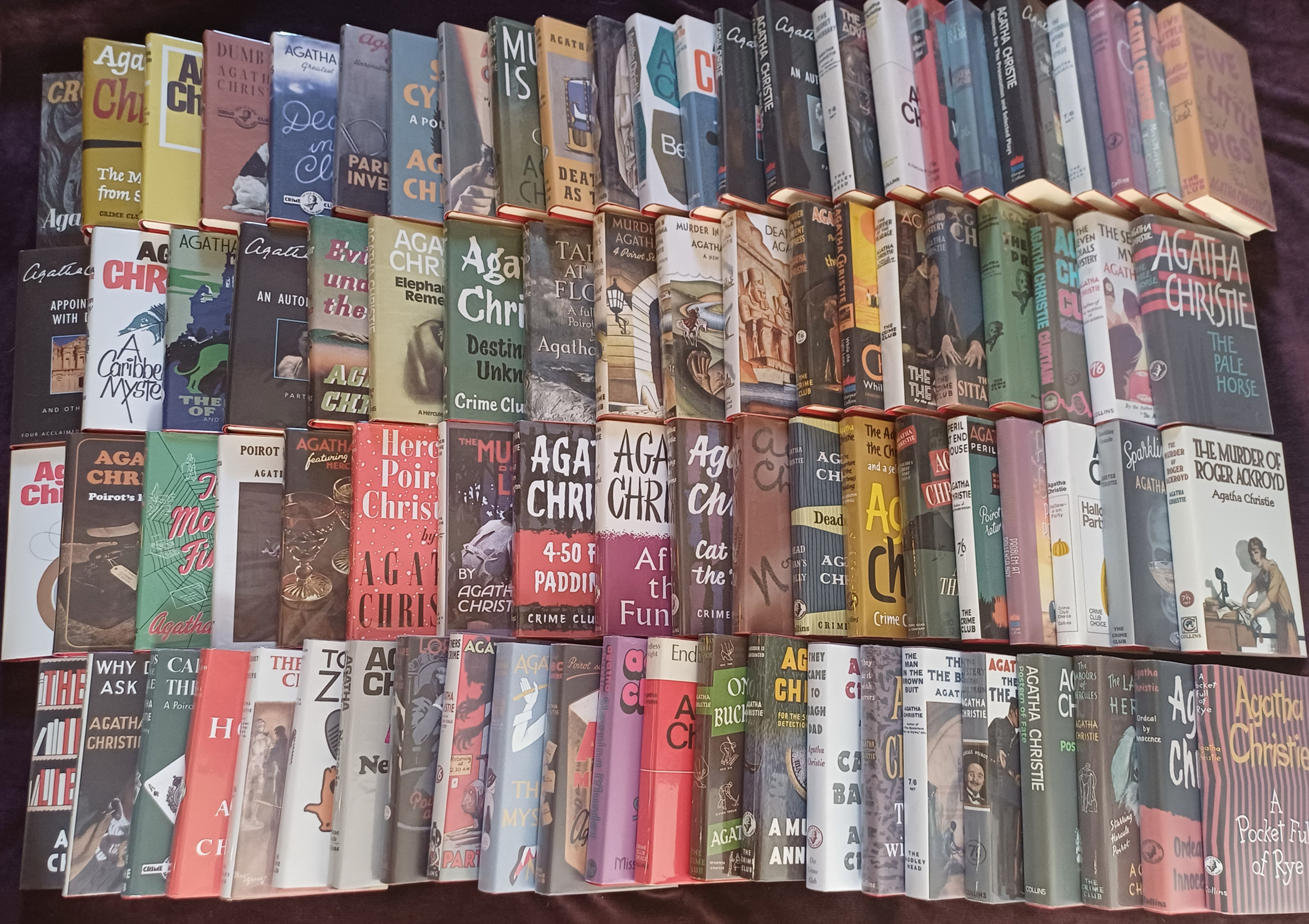 Complete Christie Facsimile collection Agatha Christie SOLD