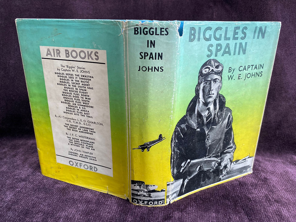 Biggles in Spain W E Johns