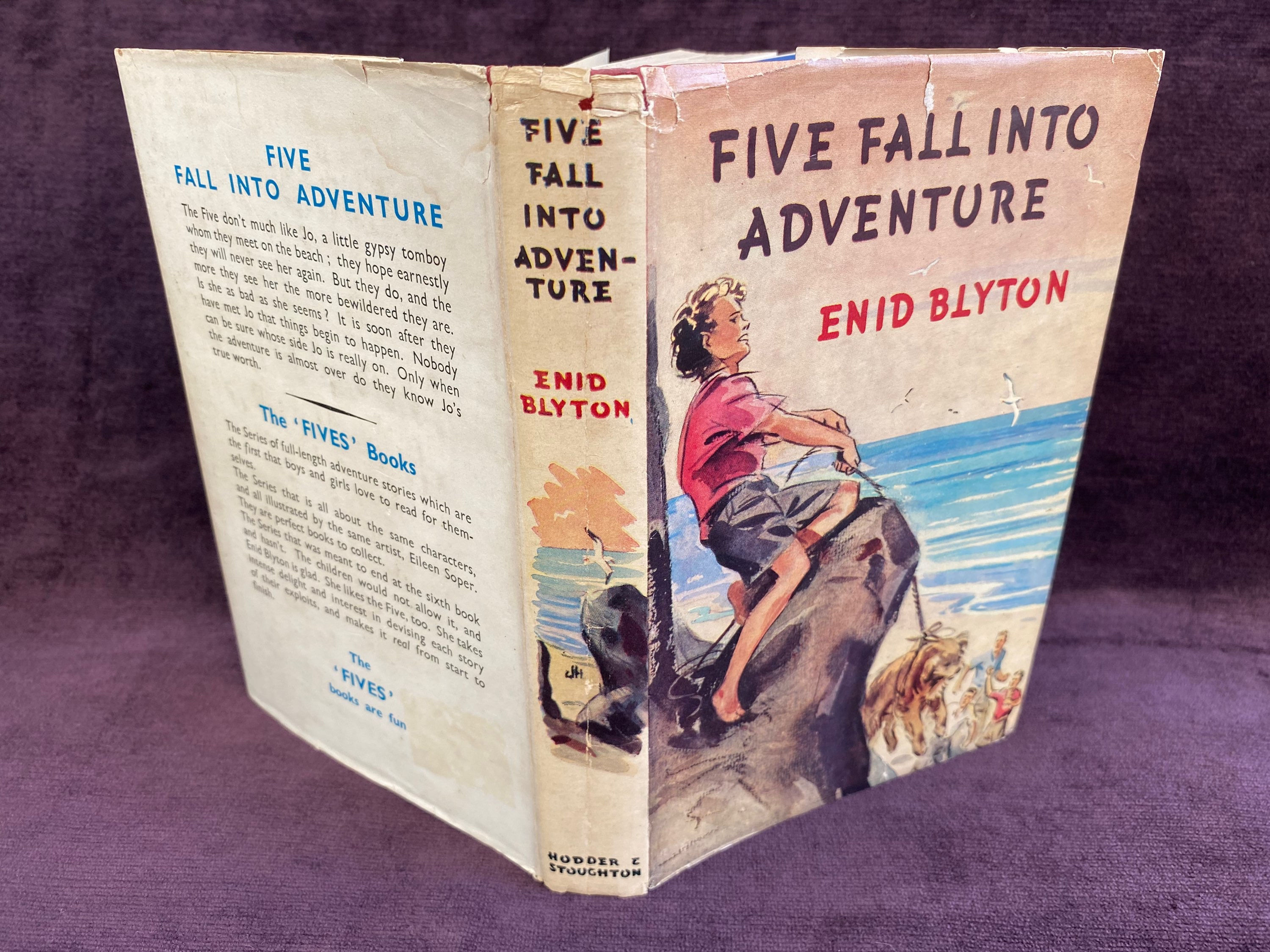 Five Fall into Adventure Enid Blyton