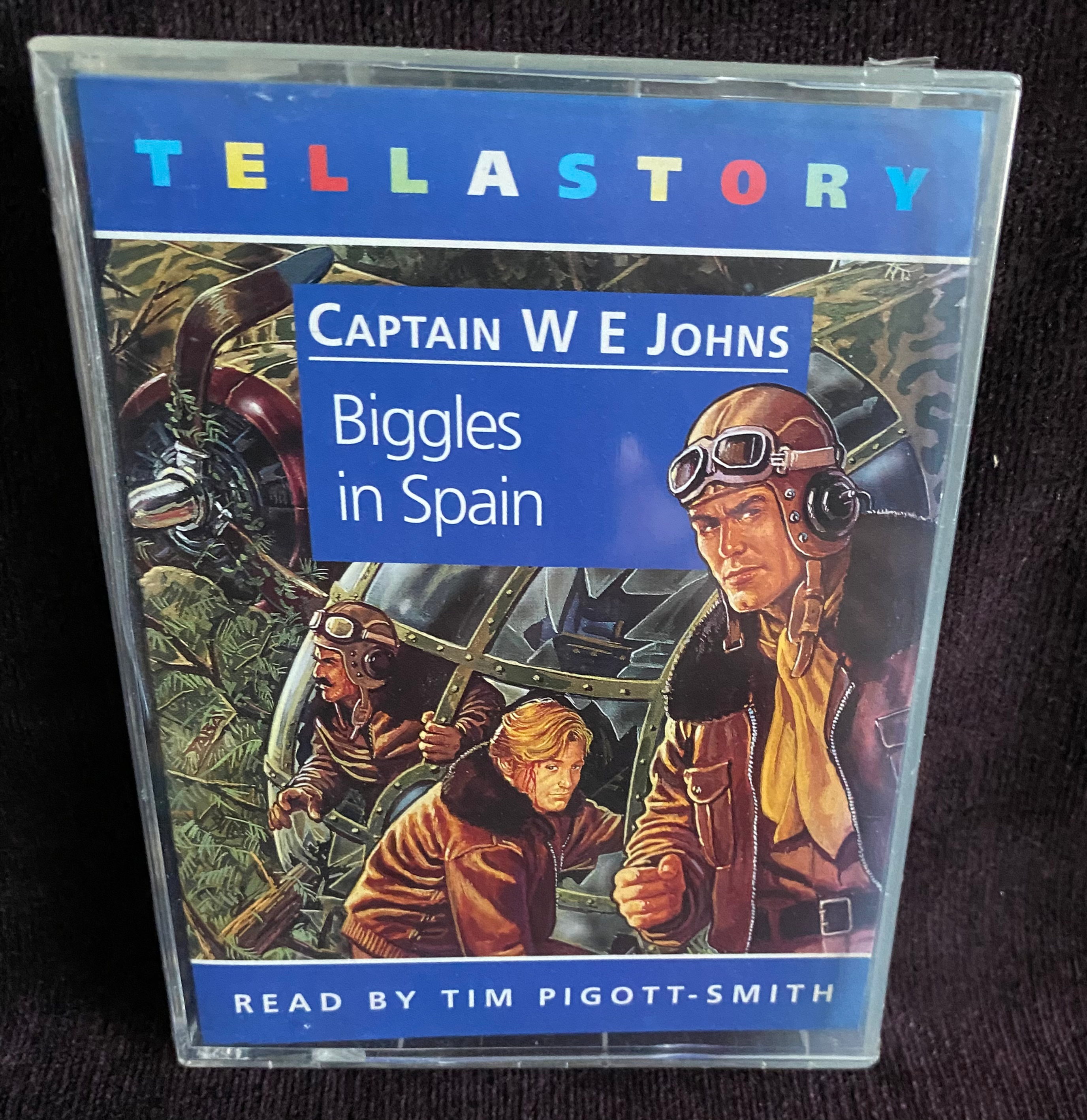 Biggles in Spain , Tellastory Tape , SOLD 