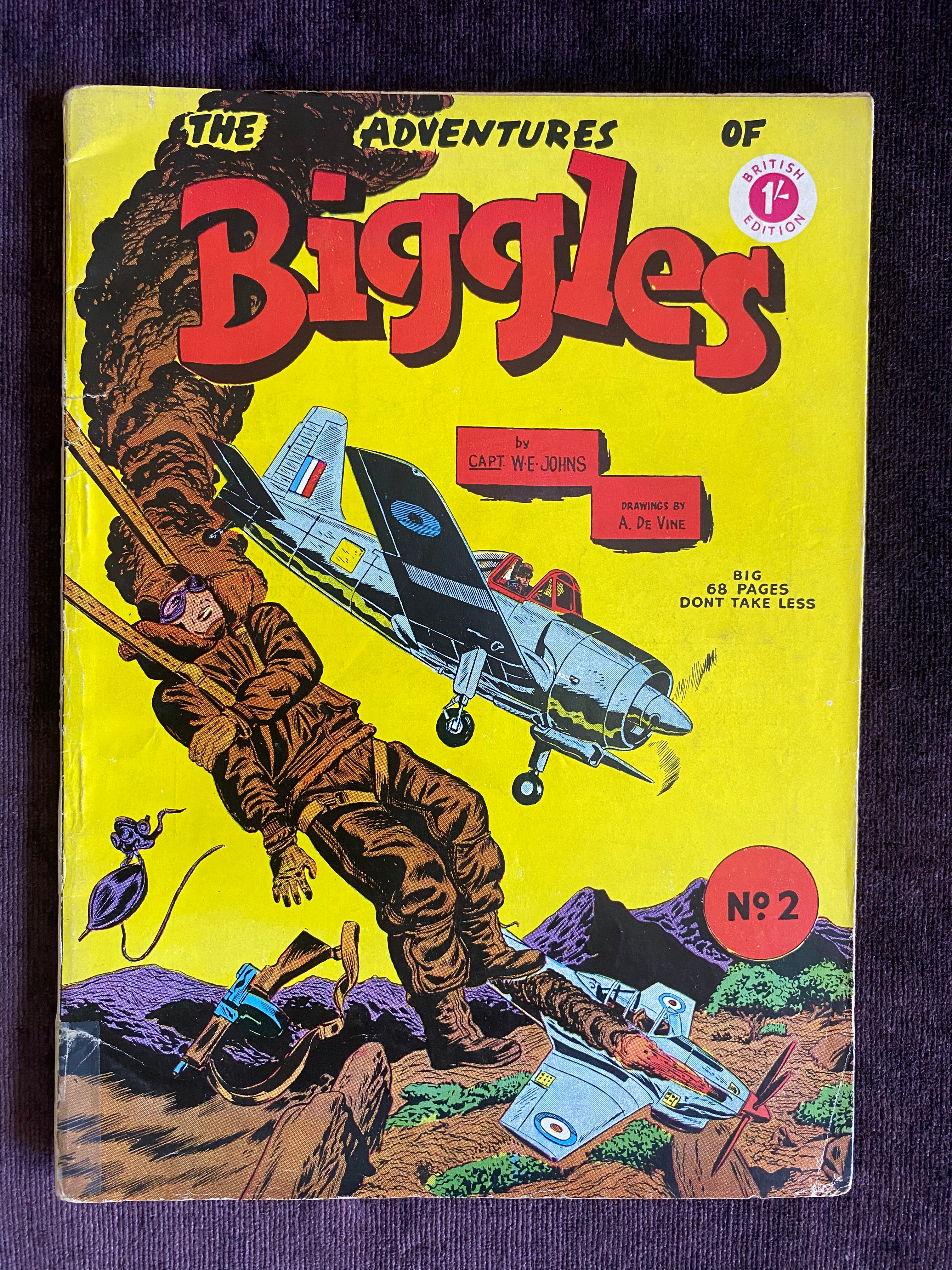 The Adventures of Biggles No 2
