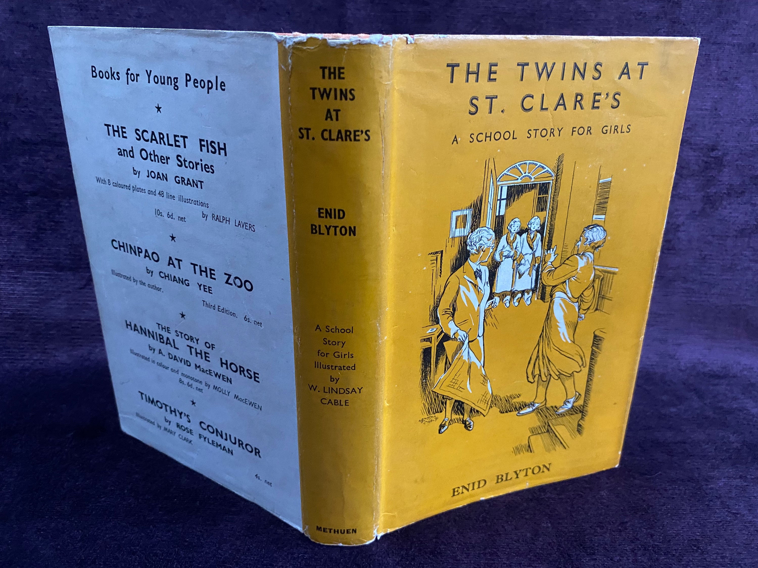 The Twins at St Clare's Enid Blyton
