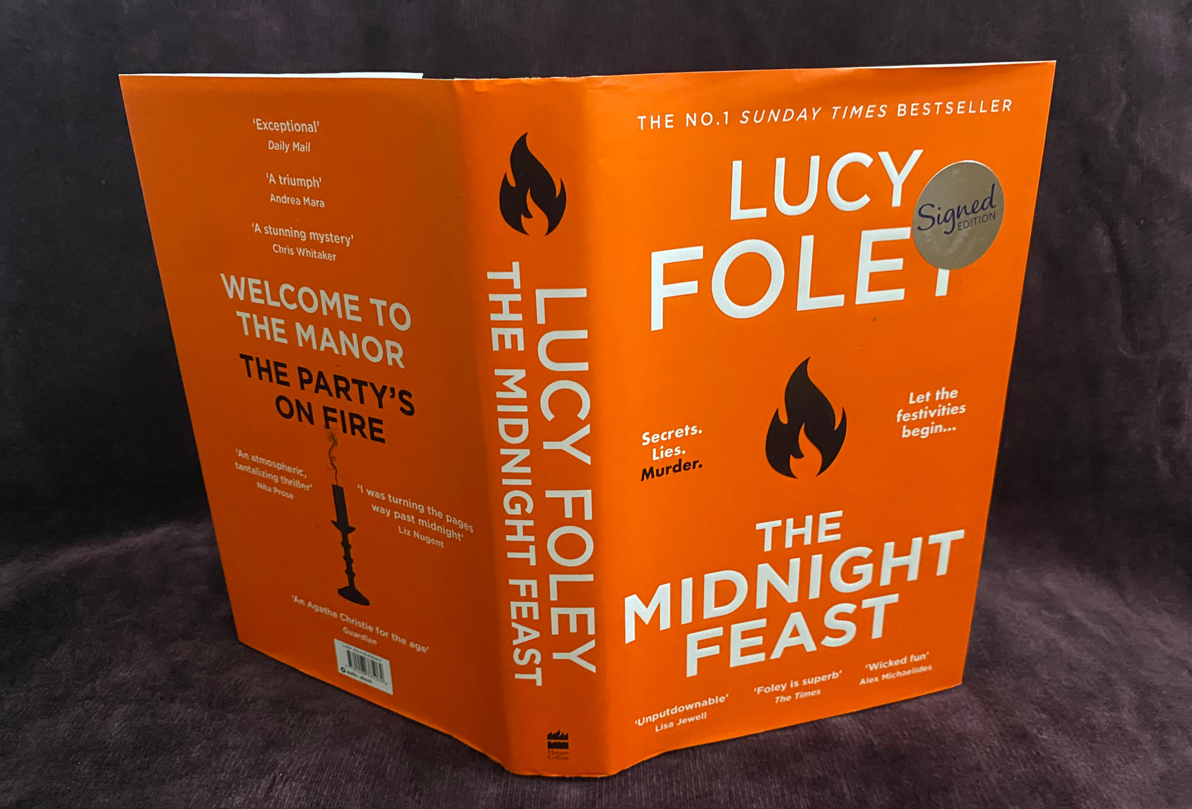 The Midnight Feast. Lucy Foley. Signed