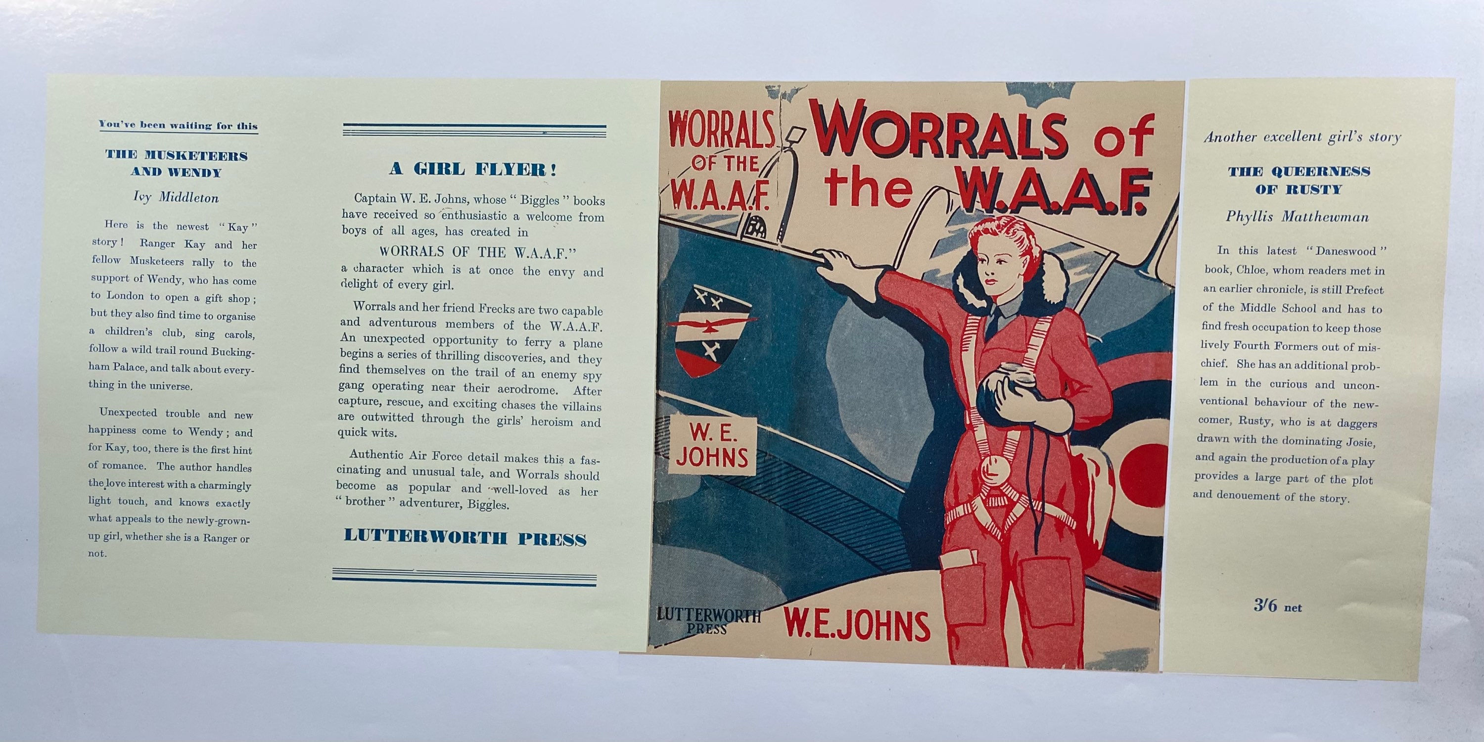 Worrals of the W.A.A.F W E Johns
