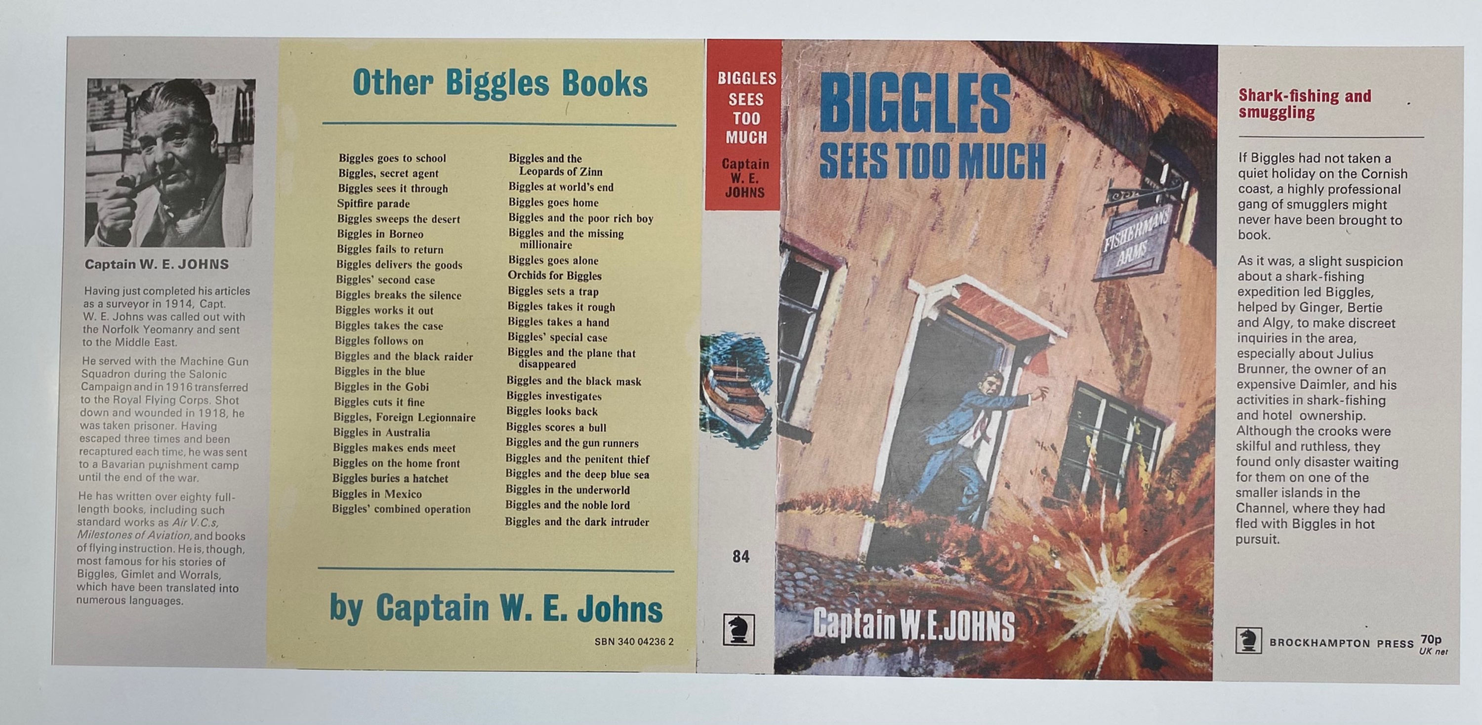 Biggles Sees too Much W E Johns