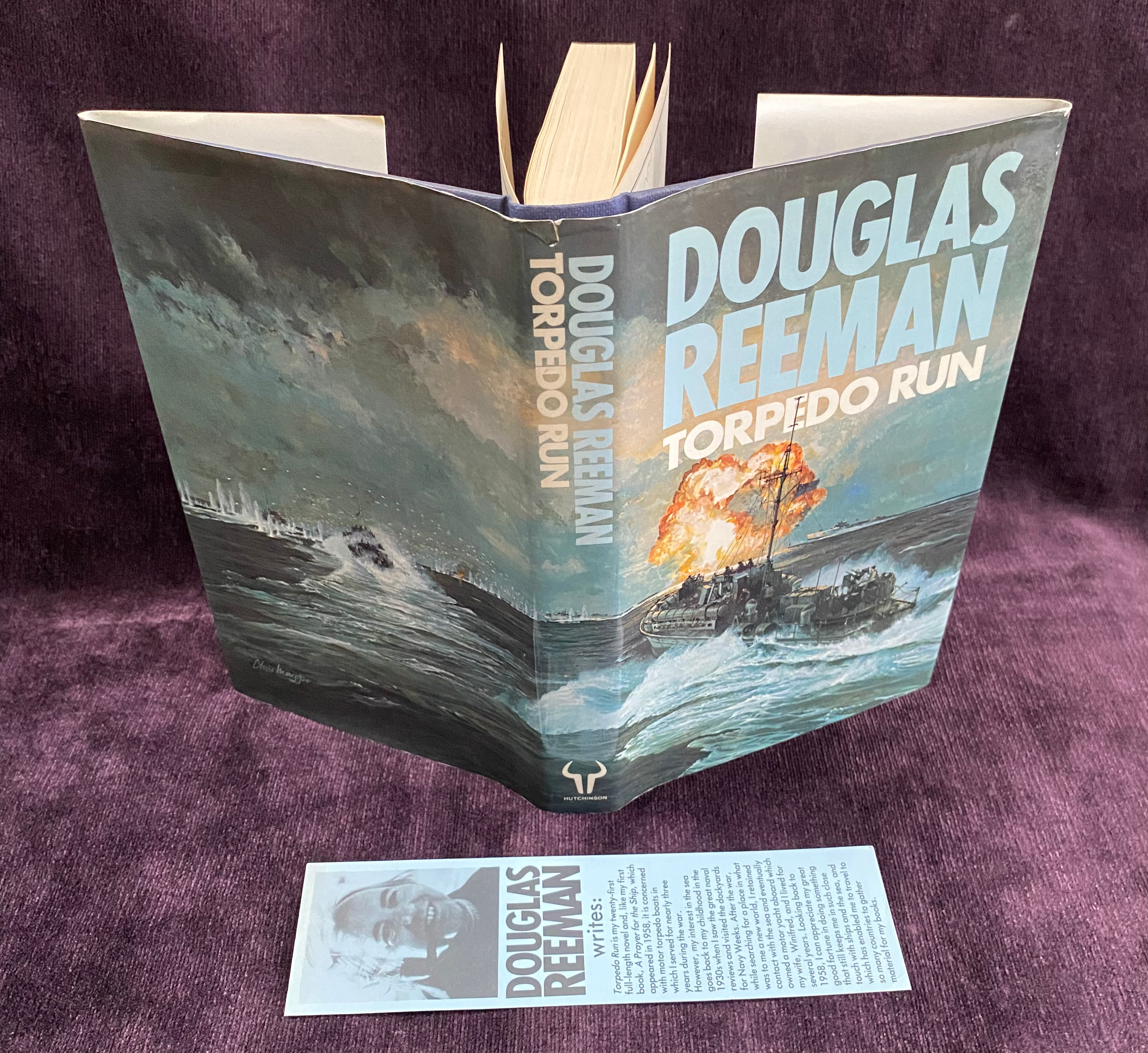 Torpedo Run. Douglas Reeman. Book mark included.