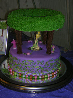 Lighted Birthday Cake