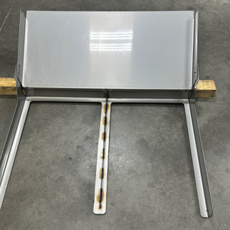 metal blueberry catcher custom made solution for farm