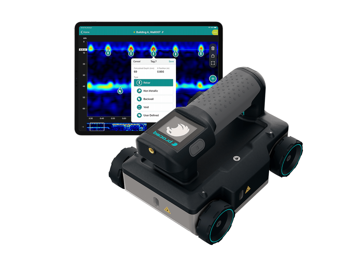 Proceq Ground Penetrating Radars - GP8000