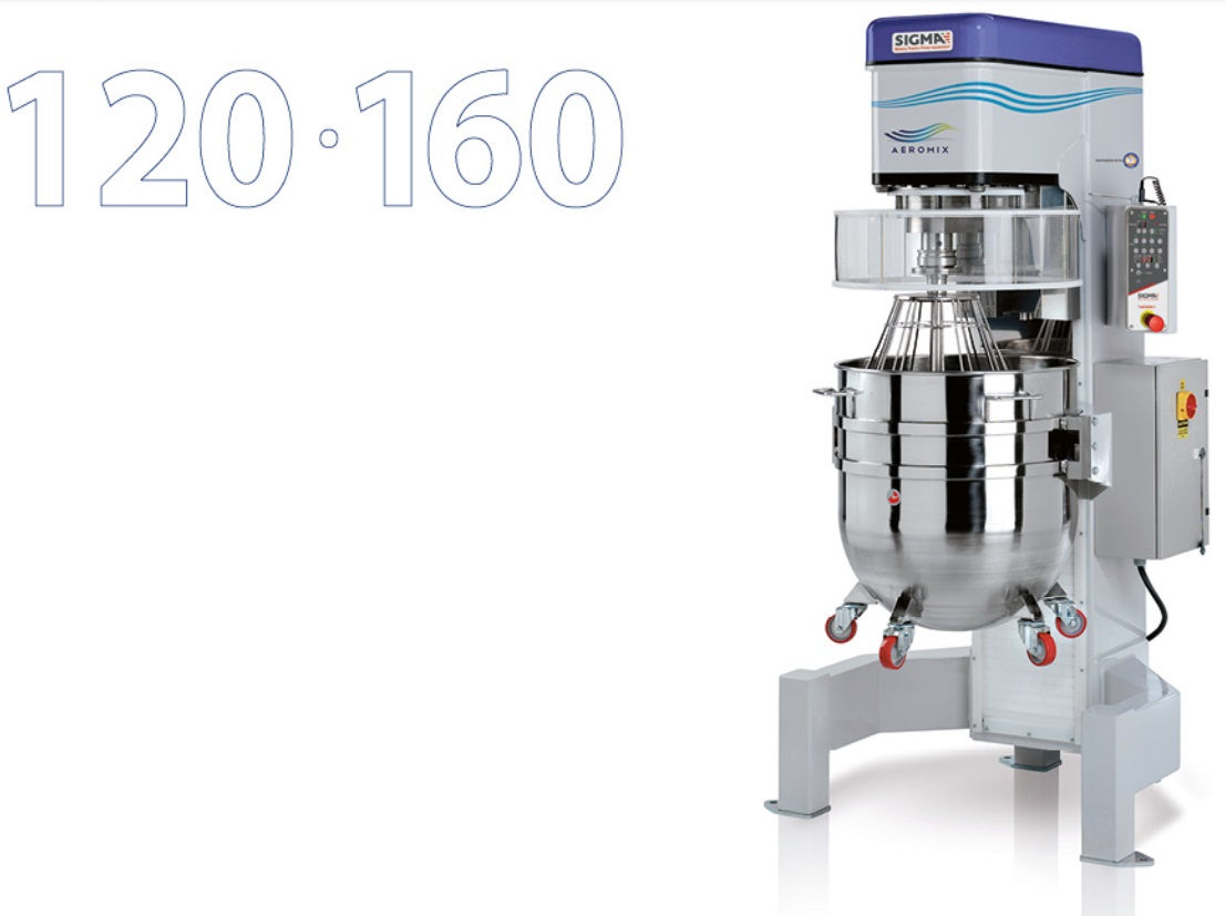 Misturador Planetário Aeromix 120 Litros Sigma