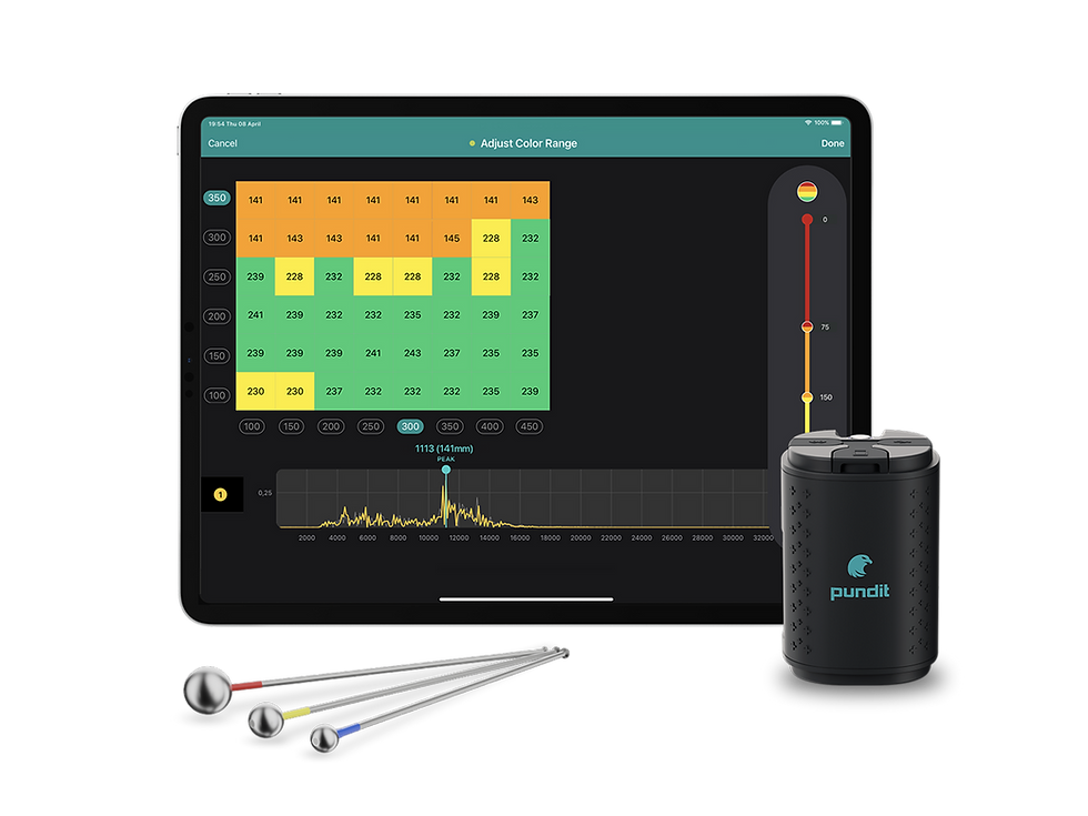Miniatura: Pundit Pile Integrity + Impact Echo - PI8000