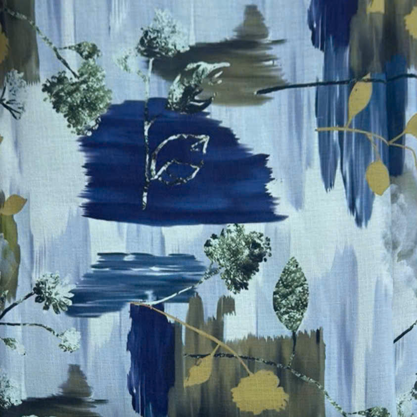 Dreamer's Palette Silk-Viscose Blend: Misty Blue