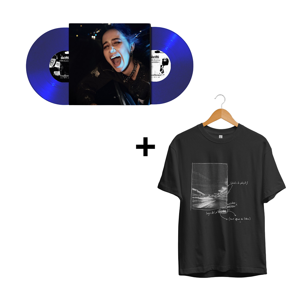 VINYLE BLEU & TSHIRT COLLECTOR