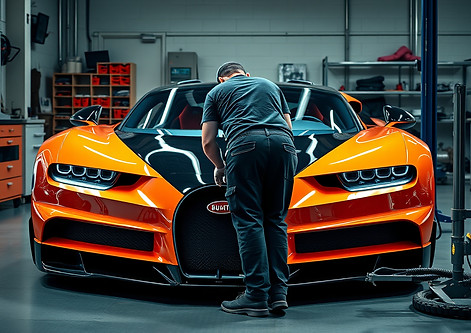 picture of a person working on a Bugatti car.jpg