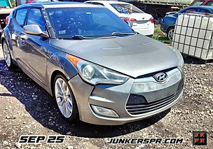 piezas de HYUNDAI VELOSTER 2013 en JUNKER GARCIA; recibido en SEP 25